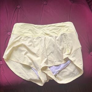 Outdoor Voices Light Yellow Shorts